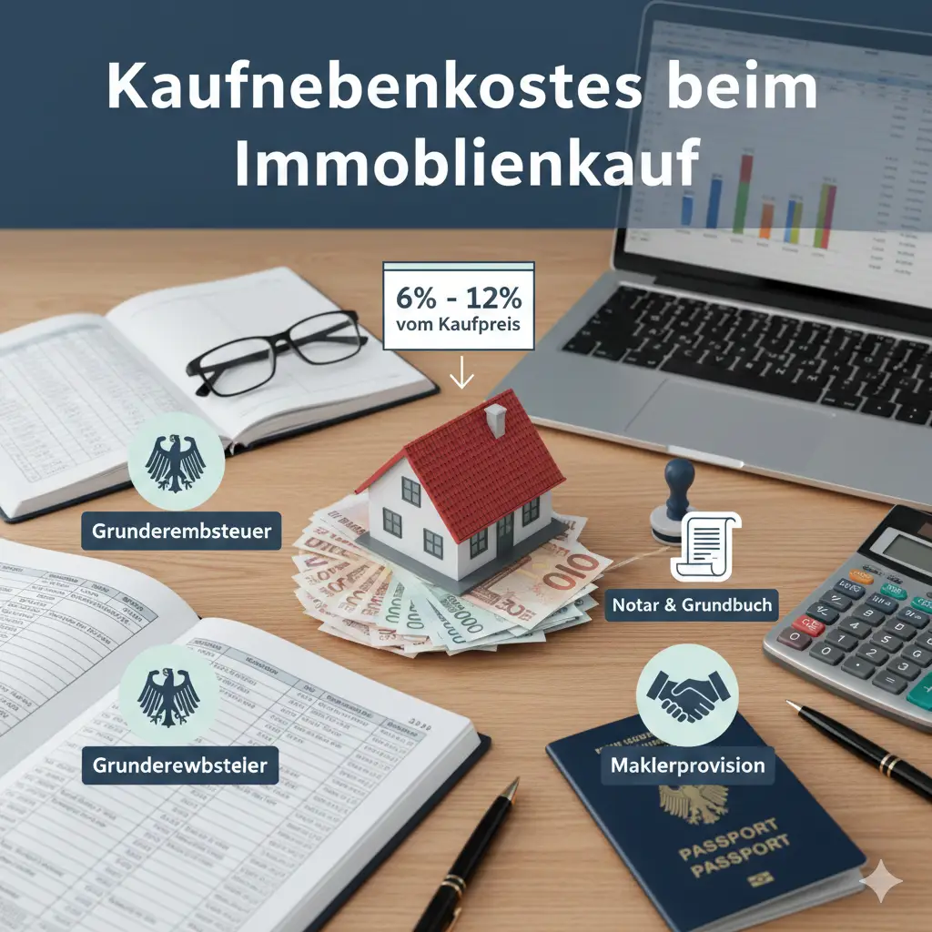 Kaufnebenkosten beim Immobilienkauf